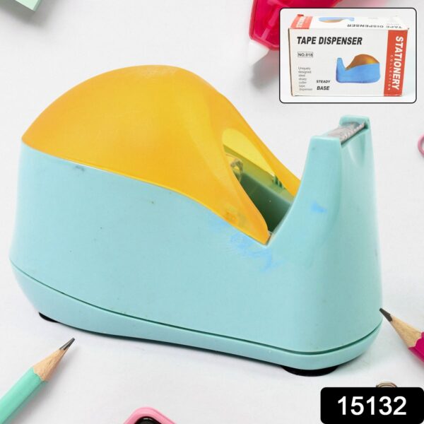 Plastic Tape Dispenser Cutter for Home Office use (1 pc) - Image 2