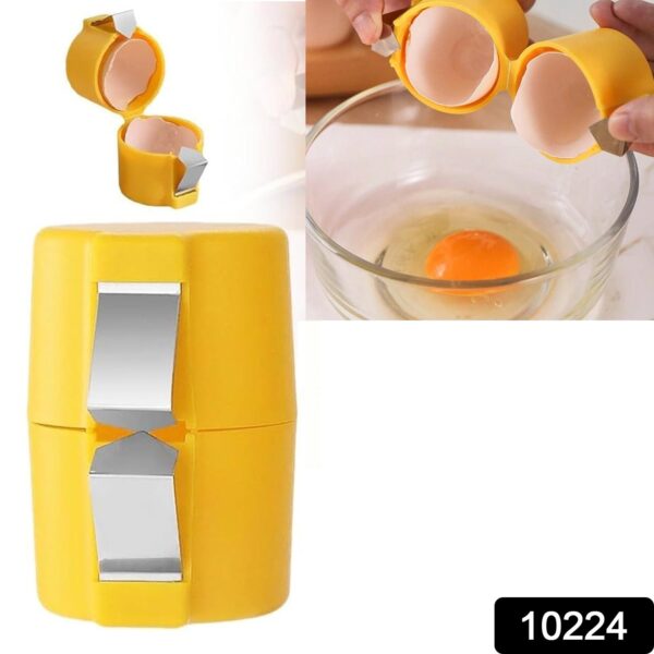 Egg Shell Opener Egg Cracker Tool for Raw Eggs Handheld (1 Pc) - Image 2