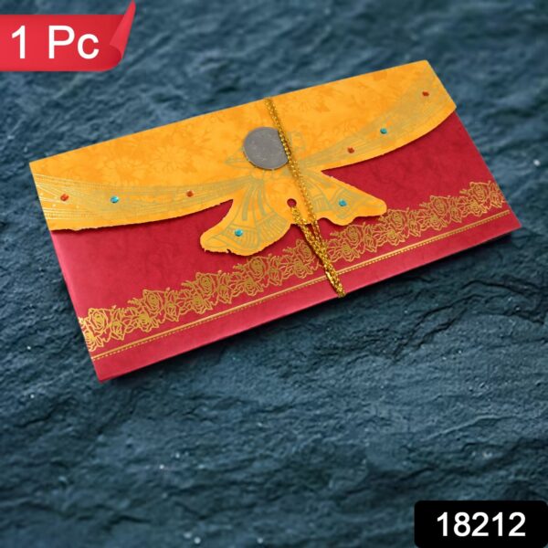 Wedding Gift Card / Cover (1 Pc / Multicolour) - Image 2
