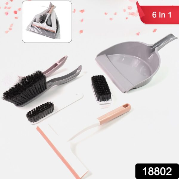 6 in 1 Multipurpose Cleaning Tool (6 Pcs Set) - Image 2