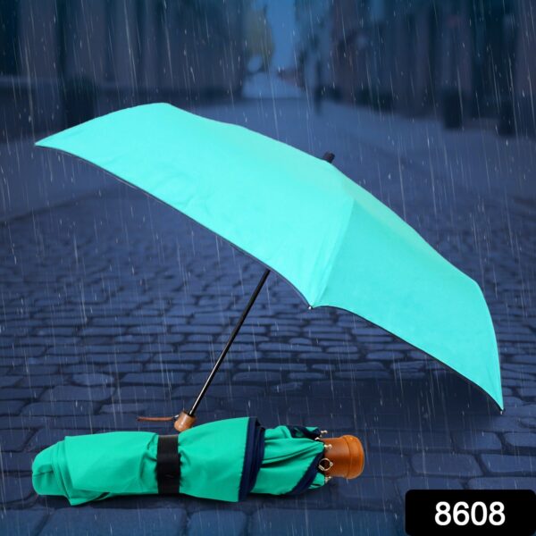 3-Fold Sun & Rain Protective Foldable Umbrella (1 Pc) - Image 2