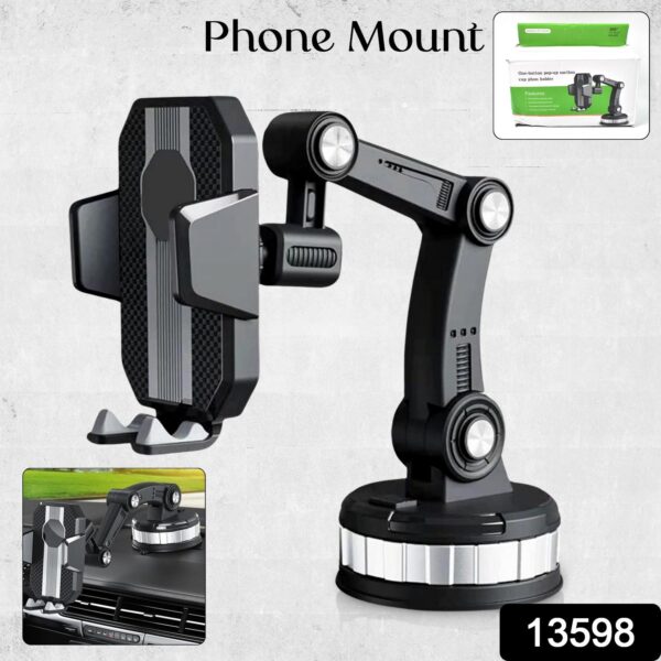 360° Rotation Car Phone Holder Mount (1 Pc) - Image 2