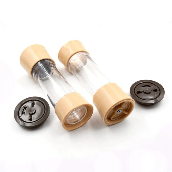 Revolving Spice Rack, 8 Spice jars with 120 ml, Condiment Set - Image 4