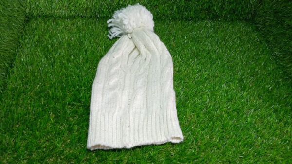 Men's and Women's Skull Slouchy Winter Woolen Knitted Black Inside Fur Beanie Cap. FB - Image 6