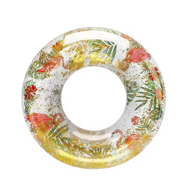 Swim Ring, For Adults, Conveniently Portable, Feathers, Swimming Ring, For Water Play, For Beaches, Swimming, Summer Vacation, Women's, Men's Outdoor Swimming Beach Adults Pool Water Fun Toys (1 Pc) - Image 4