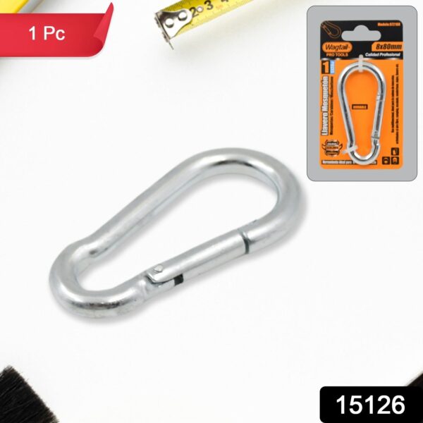 Stainless Steel Snap Hook (8×80 MM / 1 Pc) - Image 2