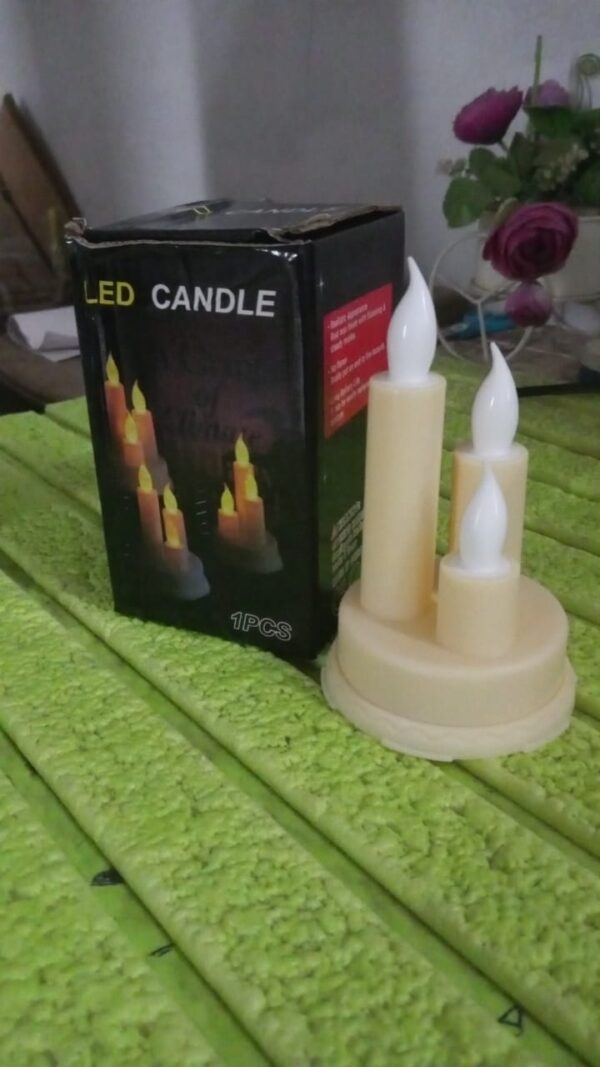 LED Taper Candles (1 Pc) - Image 7