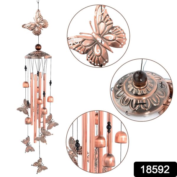 Butterfly Wind Chimes, Wind Chimes Jhumer / Jummer (1 Set) - Image 2