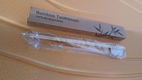 Wooden / Bamboo Brush Toothbrush Ultra Soft Bristles (1 Pc) - Image 7