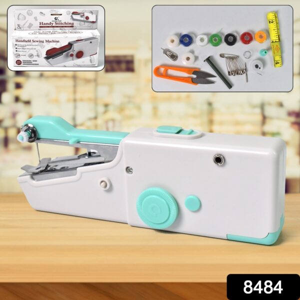 Handheld Sewing Machine, Hand Held Sewing Device Tool Set (1 Set / Battery Not Included) - Image 2