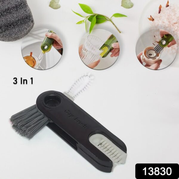 3 in 1 Multifunctional Cleaning Brush  (1 Pc / Loose) - Image 2