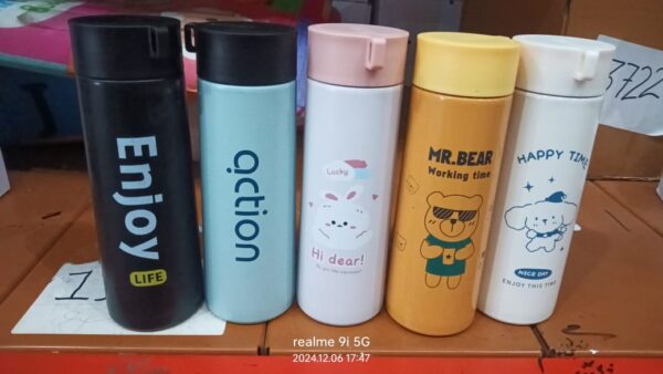 Vacuum Insulated Stainless Steel, Double walled (500 ML Approx / Mix Color & Design) - Image 10