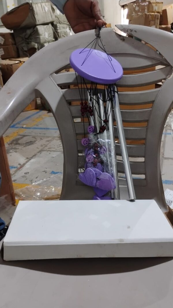 Smiley and Hearts Love Wind Chime (1 Pc) - Image 7