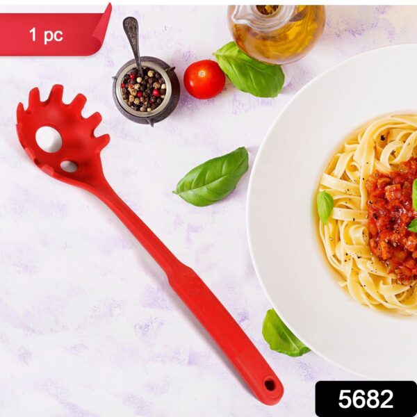 Multipurpose Silicone Spoon, Silicone Basting Spoon Non-Stick Kitchen Utensils Household Gadgets Heat-Resistant Non Stick Spoons Kitchen Cookware Items For Cooking and Baking (1 pc) - Image 2