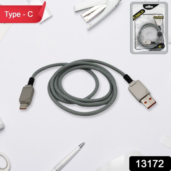 Type C data cable Fast Charging Cable (1 Mtr. / 1 Pc) - Image 2
