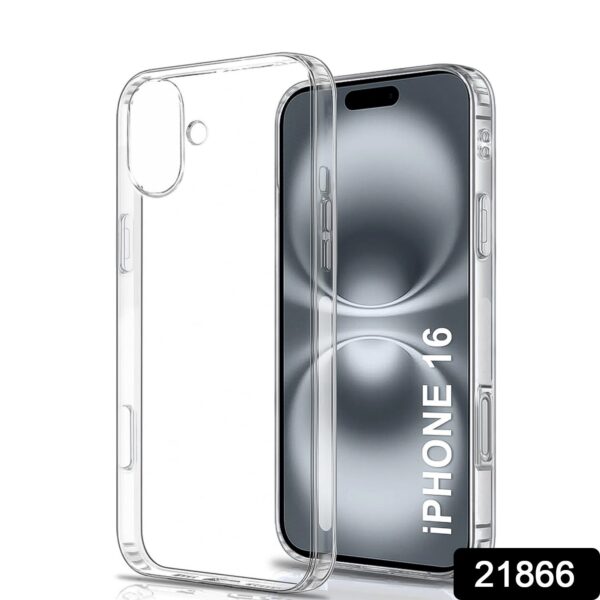 Transparent Hard Case For IPhone 16 Case (1 Pc) - Image 2