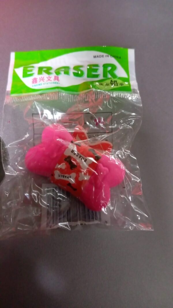 Bone Erasers Cartoon Eraser (1 Pc / Mix Colour) - Image 7