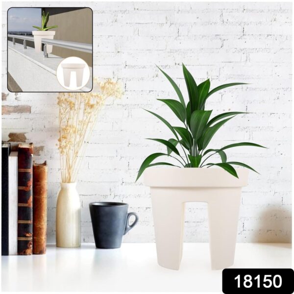 Riding Pot Bling Decor Creative Flowerpot Balcony Flower Pot Holder (1 Pc / MOQ :- 2 Pc) - Image 2