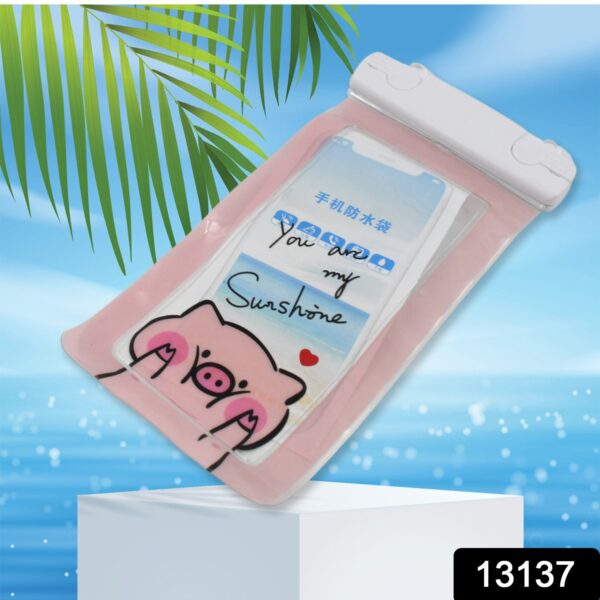 Waterproof Pouch Lock Mobile Cover Underwater Mobile Case For All Type Mobile Phone (1 Pc) - Image 3