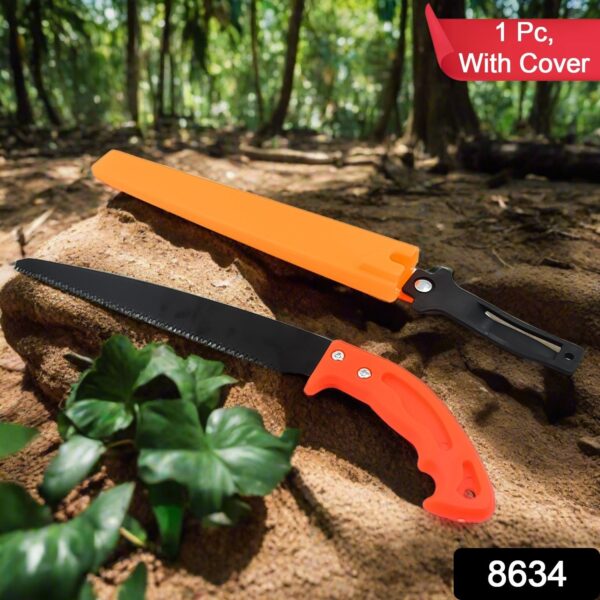 Hand Pruning Saw For Tree Branch Cutter (1 Pc With Cover) - Image 2