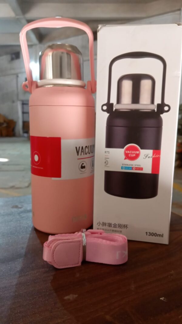 Stainless Steel tumblers 316 Stainless Steel, Vacuum Insulated Cup / Bottle, Portable Travel Kettle / Water Bottle with Handle, Outdoor Large Capacity Sports Kettle Cups / Bottle (1300 ML) - Image 7