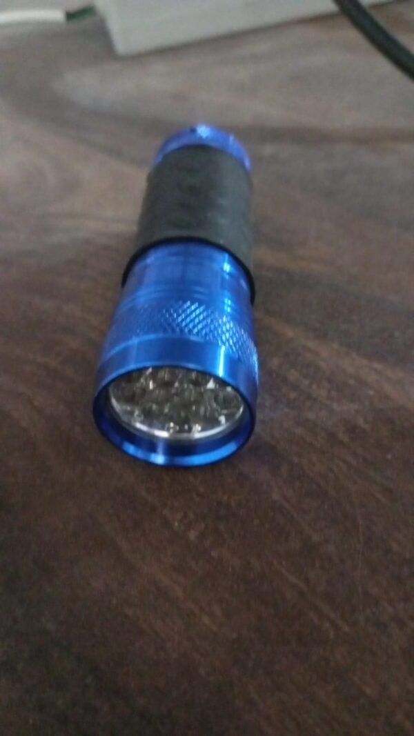 Portable Mini Torch, Super-Bright Mini 14 LED Bulb Pocket Torches - Torch Flashlight for Camping, Hiking, DIY, Travelling, Outdoors and More 3 Battery operated (Battery not included / 1 pc) - Image 8