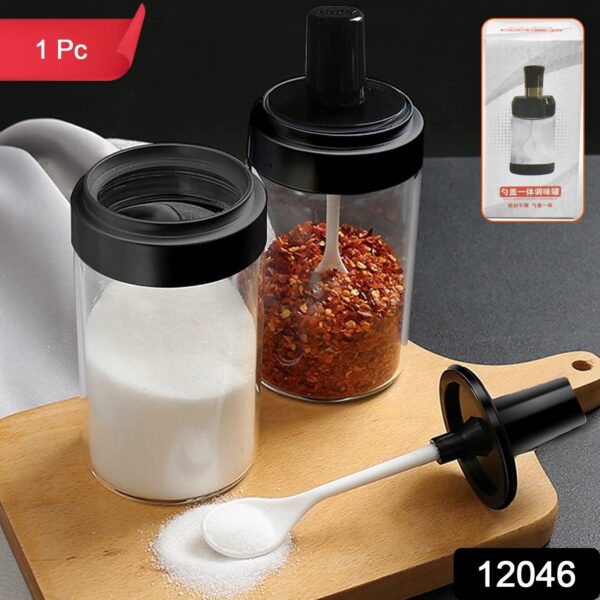 Spice Box Glass Jars Multipurpose Masala Seasoning Box Set (1 Pc) - Image 2