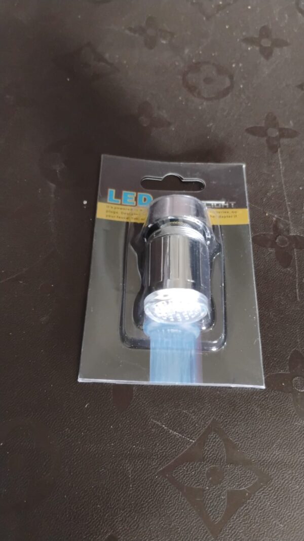 Multi Colors Changing LED Light Stream Faucet Tap Adapter (1 Pc) - Image 7