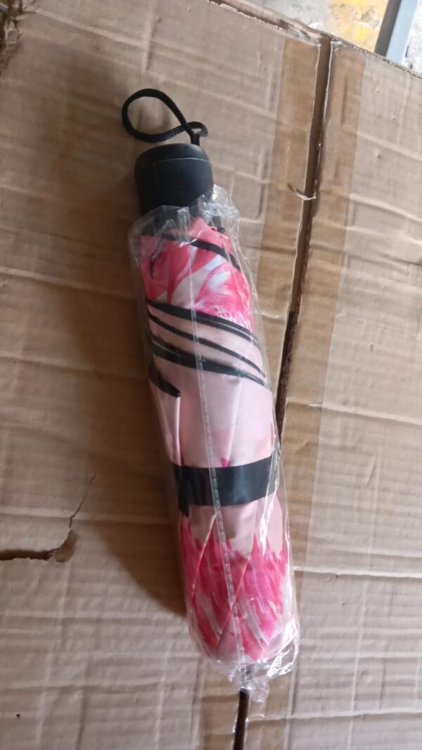 3-Fold Sun & Rain Protective Foldable Umbrella (1 Pc) - Image 9