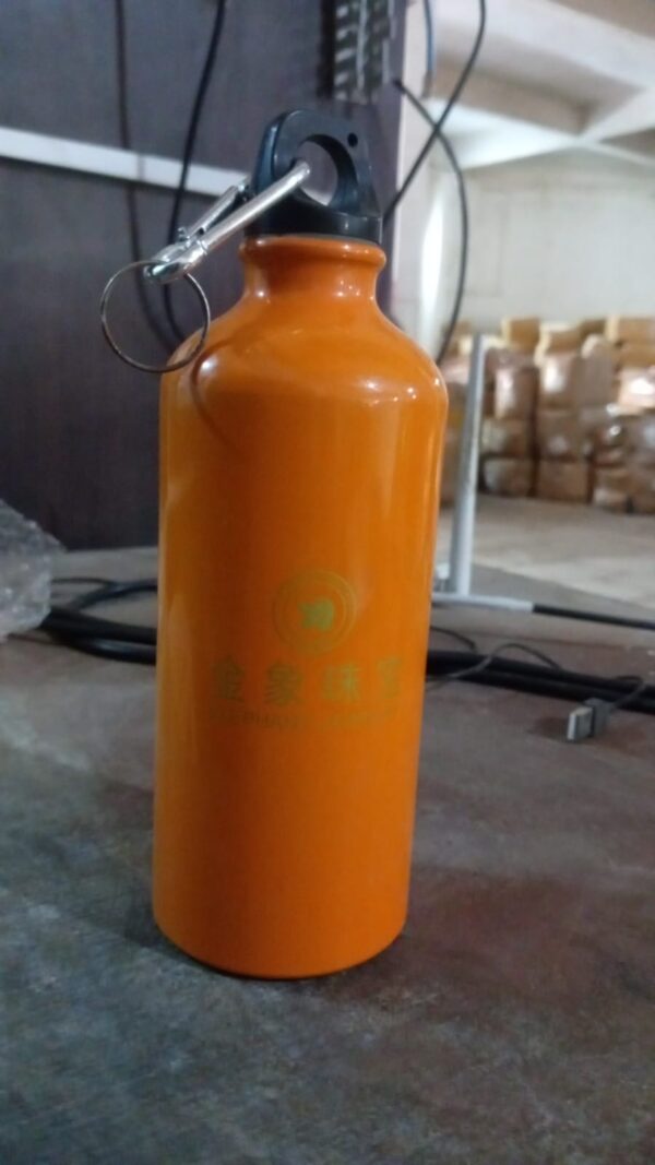 Aluminium Sports Water Bottle, 1 Pc (Capacity 400 ML Approx) - Image 7