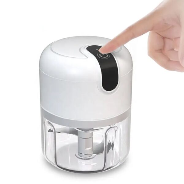Wireless USB Rechargeable Mini Electric Garlic Machine / Chopper (250Ml) - Image 8