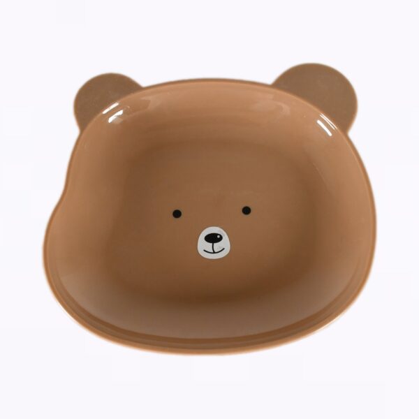 Durable Food Serving Plate, Bear Shaped Plate Cartoon Snack Plates For Serving Fruits & Desserts (1 Pc) - Image 6