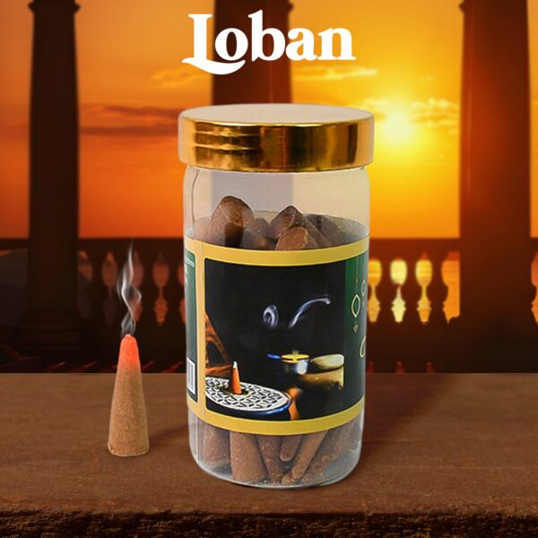Mix Flavour Dhoop Cones, Premium Dhoop (120 GM/ Mix/ 1pc) - Image 4