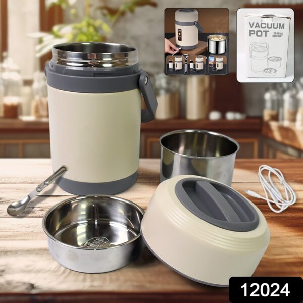 USB Electric Heated Lunch Boxes (2 Ltr.) - Image 2