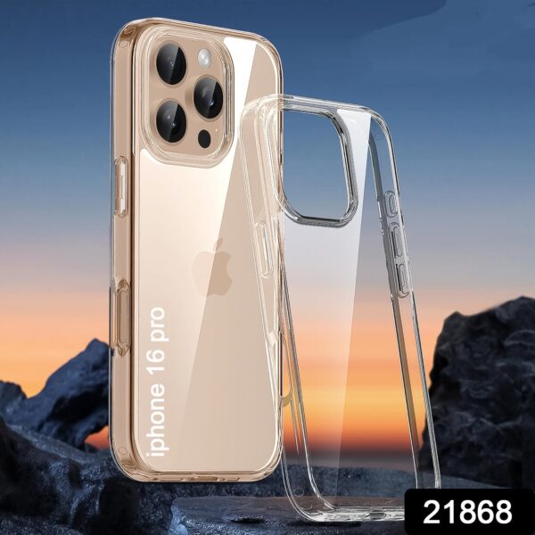 Transparent Hard Case For IPhone 16 Case (1 Pc) - Image 4