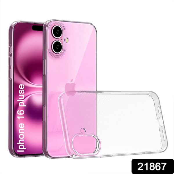 Transparent Hard Case For IPhone 16 Case (1 Pc) - Image 3