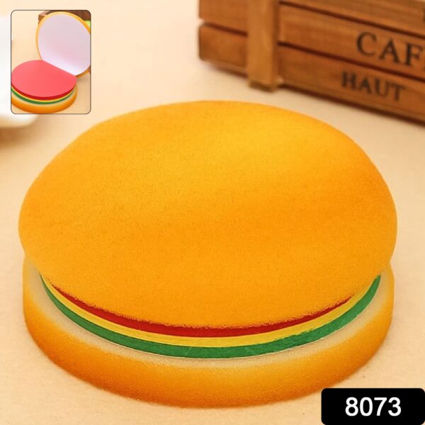Burger Shaped Note  /  Sticky Notes  /  Memo Notes, Unique Mini Notes (Multicolor) - Image 2