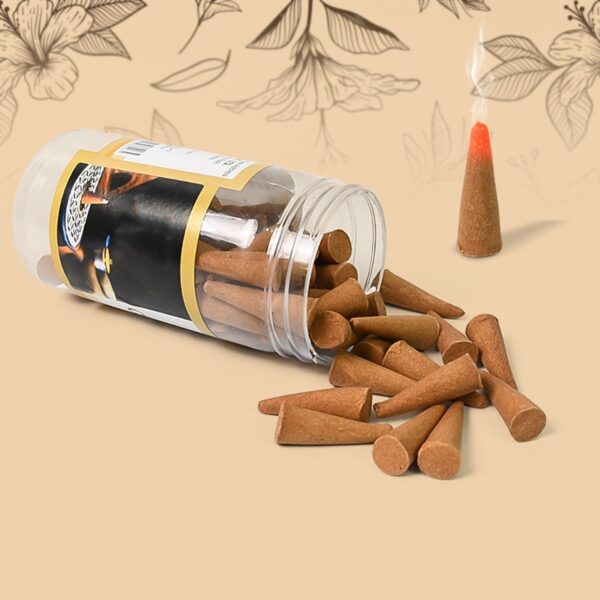 Mix Flavour Dhoop Cones, Premium Dhoop (120 GM/ Mix/ 1pc) - Image 3