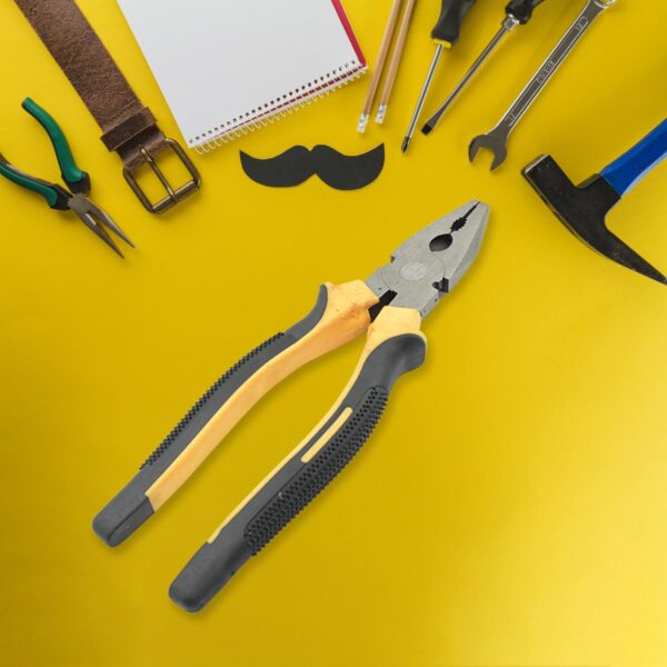 Wire Beading Featured Repair Tool Serrated reliable efficacy Jaws Combination Cutting Plier, Sturdy Steel Combination Plier for Home & Professional Use 1pc - Image 6