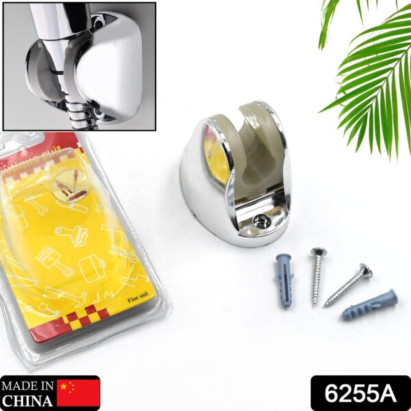 Adjustable Hand Shower Holder with Fixing Screws Adjustable Bracket for Bathroom - Image 2