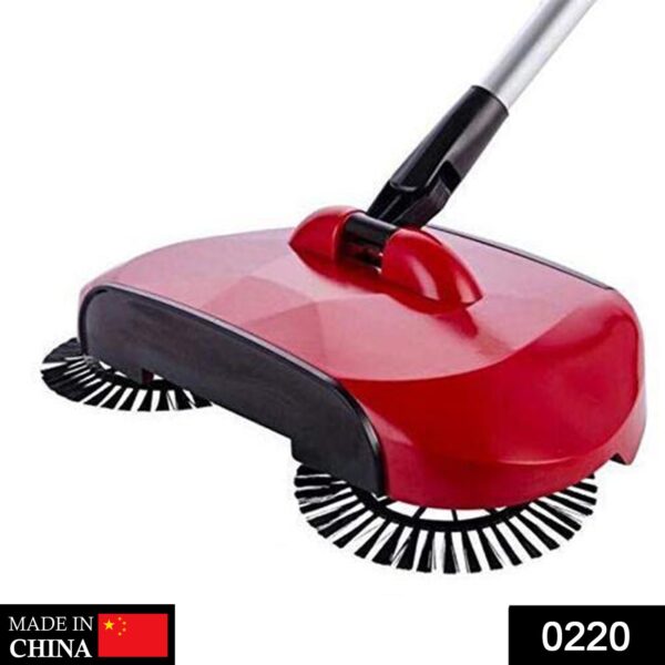 Sweeper Floor Dust Cleaning Mop Broom with Dustpan 360 Rotary - Image 2