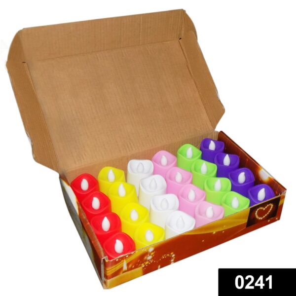 Festival Decorative - LED Tealight Candles (Multi Color) - Image 2
