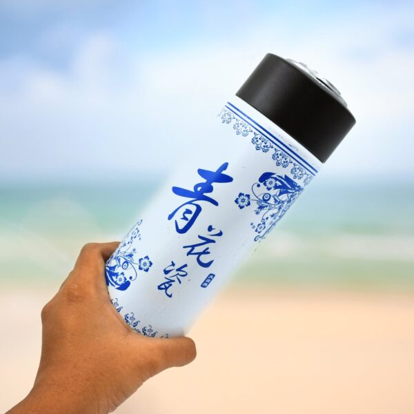 Stainless Steel Water Bottle Leak Proof, Rust Proof, Hot & Cold Drinks, Gym Sipper BPA Free Food Grade Quality, Steel fridge Bottle For office / Gym / School (450 ML Approx) - Image 5