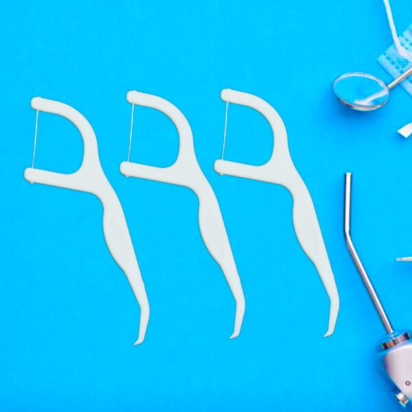 2 In 1 Tooth Picks Flosses, Portable Toothpicks, Resealable Oral Care Dental Flosser, Easy Storage Dental Pick for Fresh Breath and Healthy (300 Pcs Set) - Image 5