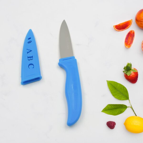 Stainless Steel Knife For Kitchen Use, Knife Set, Knife & Non-Slip Handle With Blade Cover Knife, Fruit, Vegetable,Knife Set (1 Pc) - Image 3