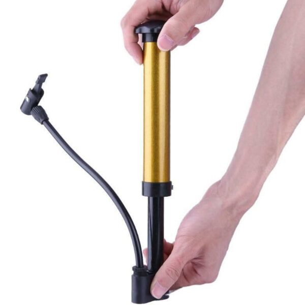 Hand Air Ball Pump, Metal Portable High Pressure Air Pump Mini Basketball Inflator for Balls, Basketball, Soccer, Volleyball, Football, Inflatable and More - Image 3