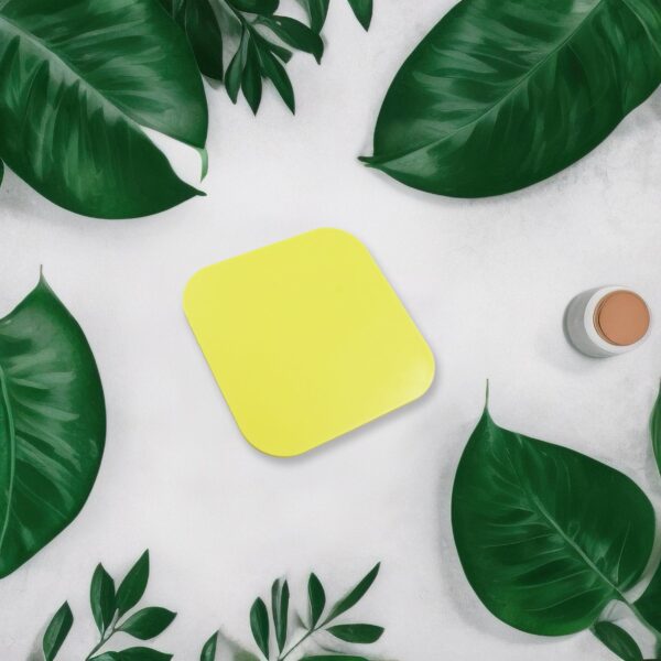 Non Slip Square Cartoon Design Shape Silicon Coasters For Tea Coffee Cups Mugs Beer Cans Bar Glass Bar Non-Slip Coasters (1 Pc) - Image 3