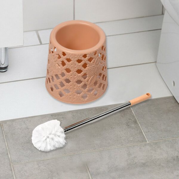 Toilet Brushes / Toilet Holders Toilet Brush Set Toilet  Cleaning Brush Household with Base Wash Toilet Brush No Dead Angle Cleaning Set Household Cleaning Tools - Image 5