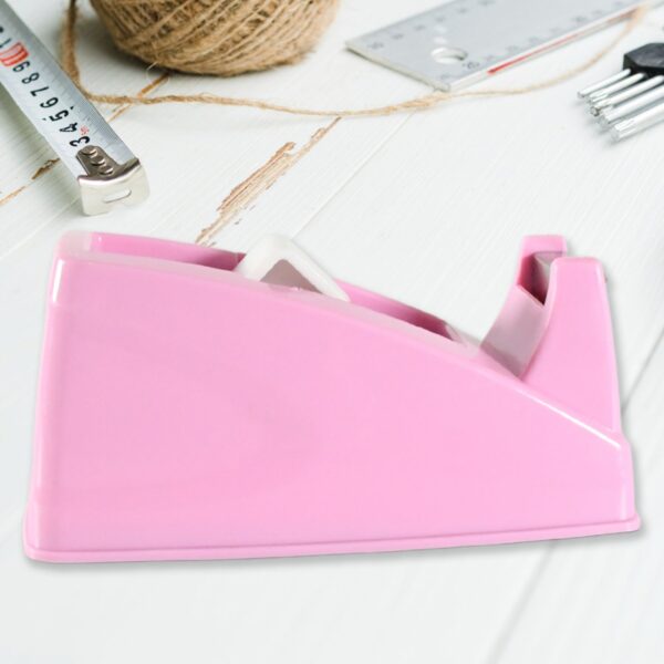 Plastic Tape Dispenser Cutter for Home Office use, Tape Dispenser for Stationary, Tape Cutter Packaging Tape School Supplies (1 pc / 300 Gm) - Image 3