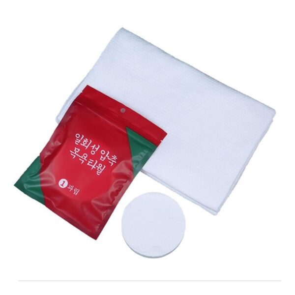 Compressed Towels Portable Disposable Compressed Cotton Coin Tissue Towel for Travel, Camping, Hiking, Sport, Beauty Salon, Home Hand Wipes (28x40 Inch) - Image 4